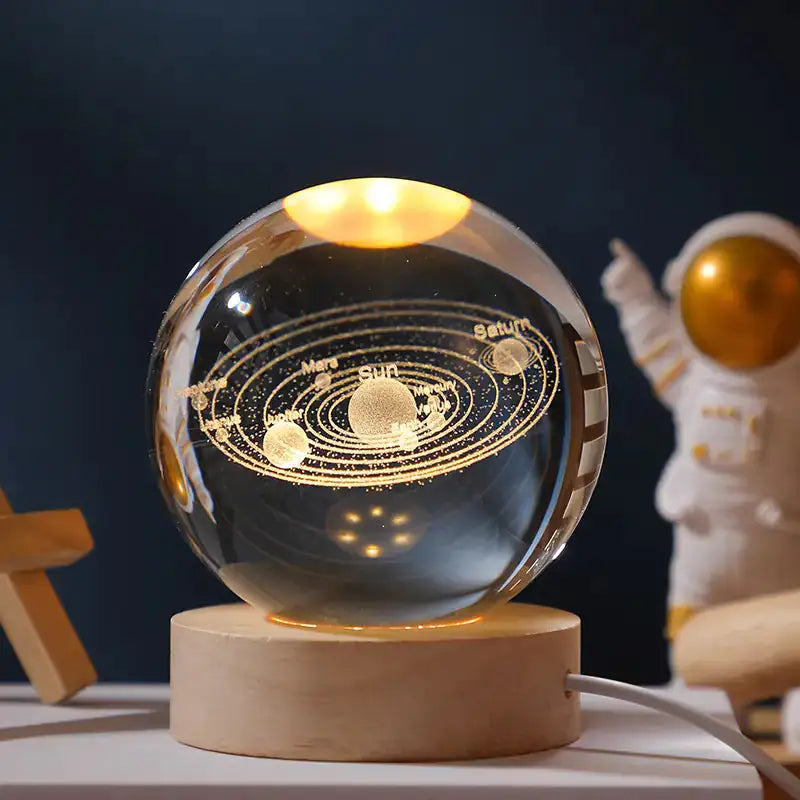 Luz nocturna de cristal de Twilight Treasures