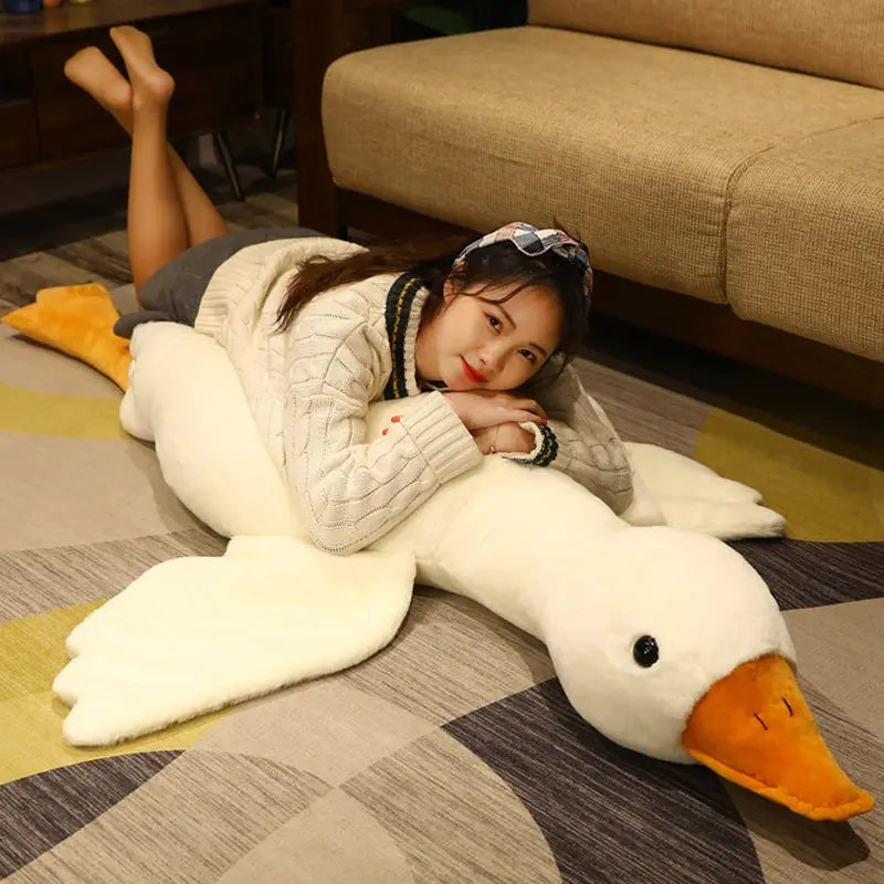 Peluches de pato gigante de 50 cm.