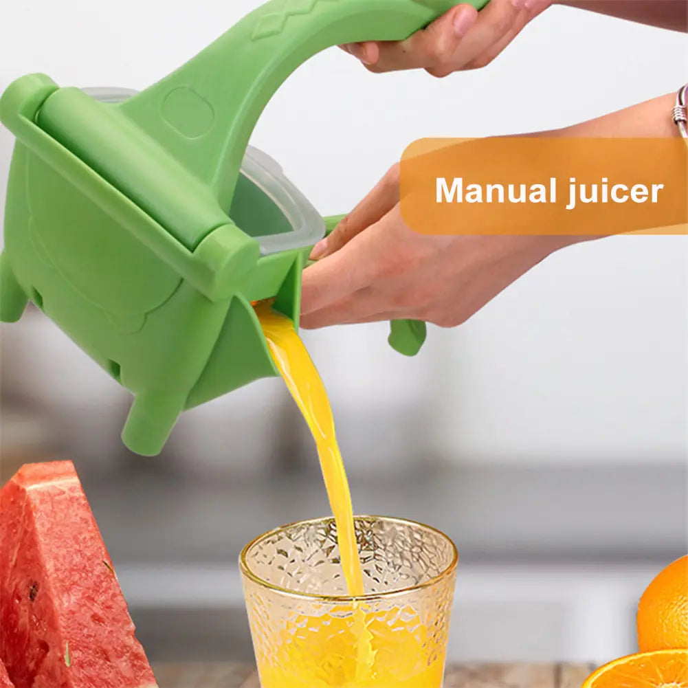 Exprimidor de jugo manual multifuncional