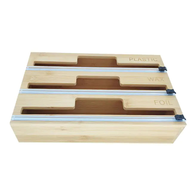 Organizador de envoltura de aluminio