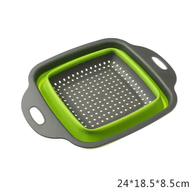 Cesta plegable para lavar verduras