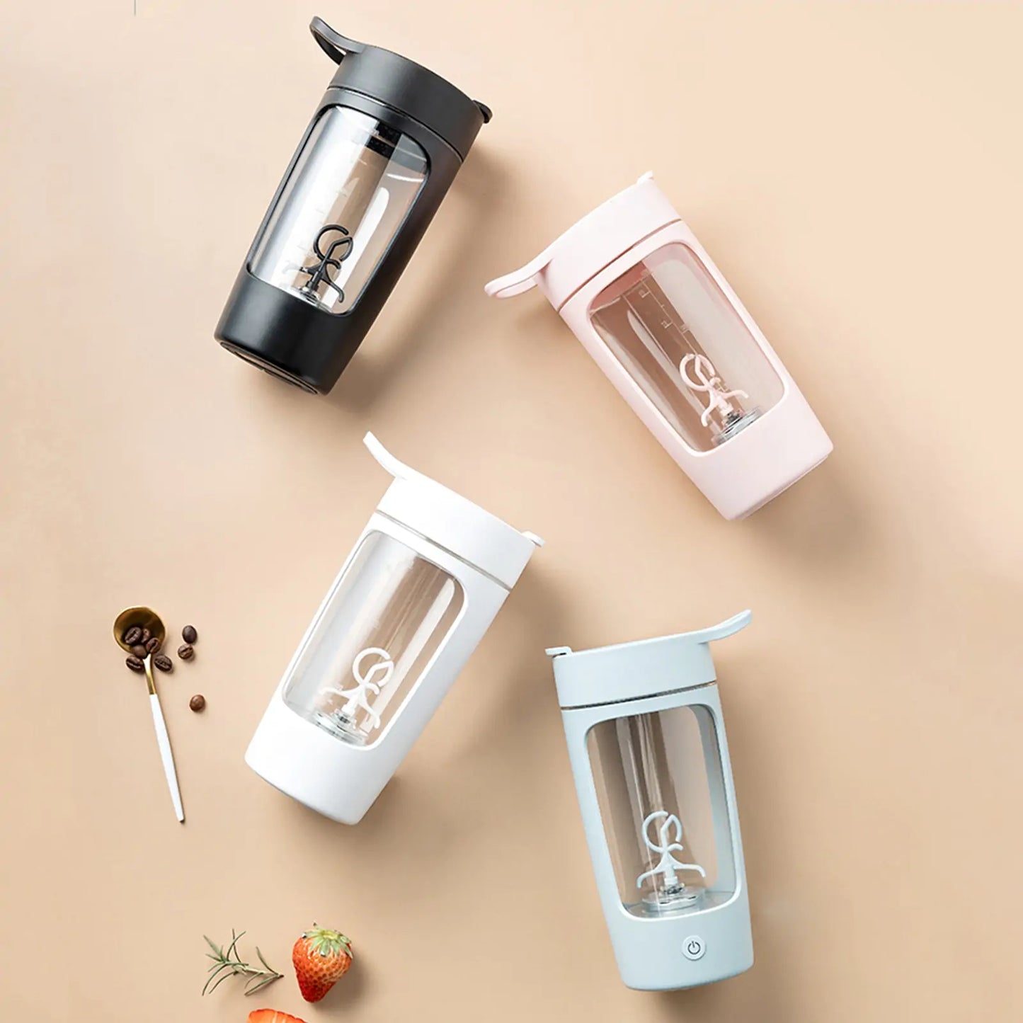 Taza coctelera eléctrica de 650 ml.