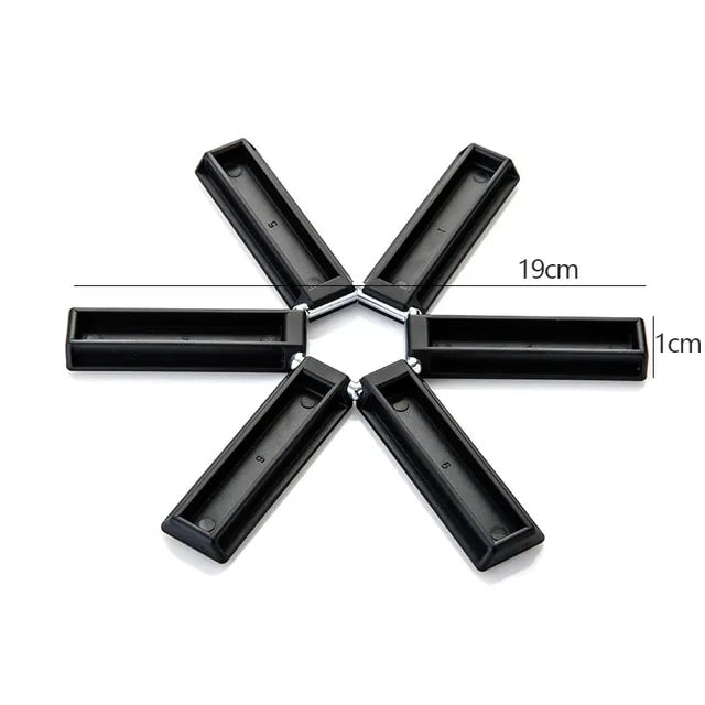 Mantel individual plegable resistente al calor