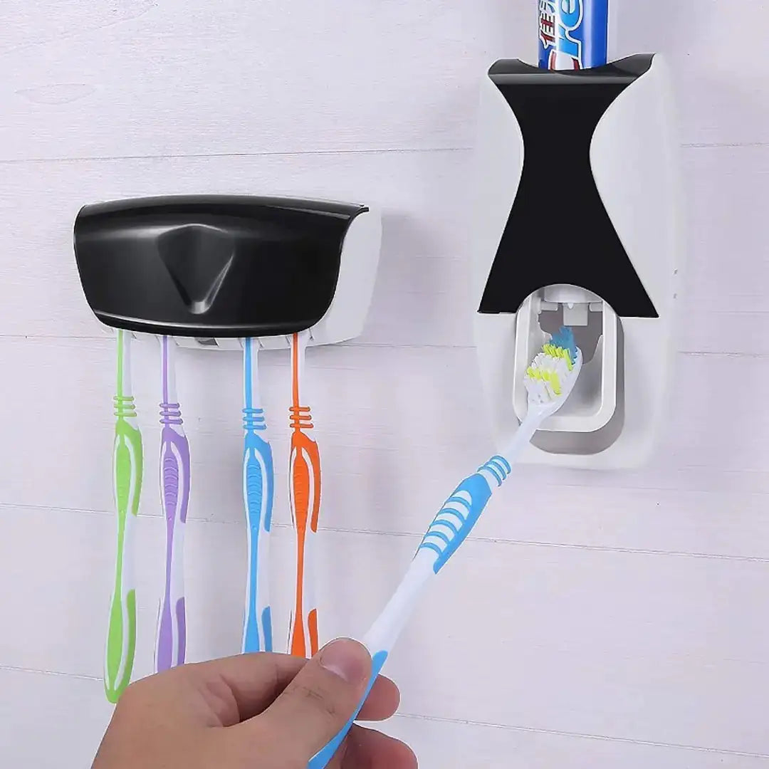 Dispensador automático de pasta de dientes