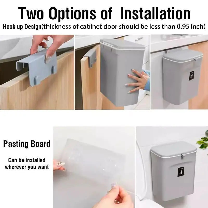 Kitchen Trash and Recycling Bin