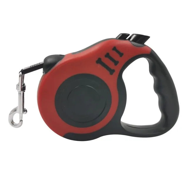 Correa de cuerda para perros doble con luz