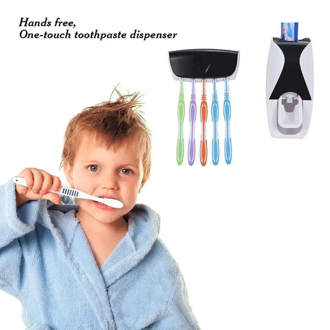 Dispensador automático de pasta de dientes