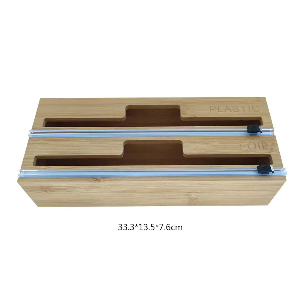 Organizador de envoltura de aluminio