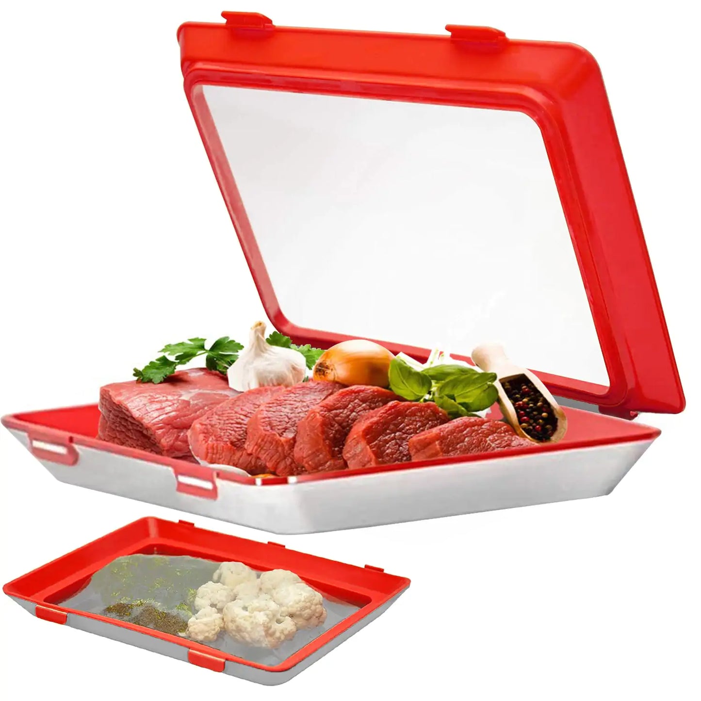 Caja apilable de alimentos