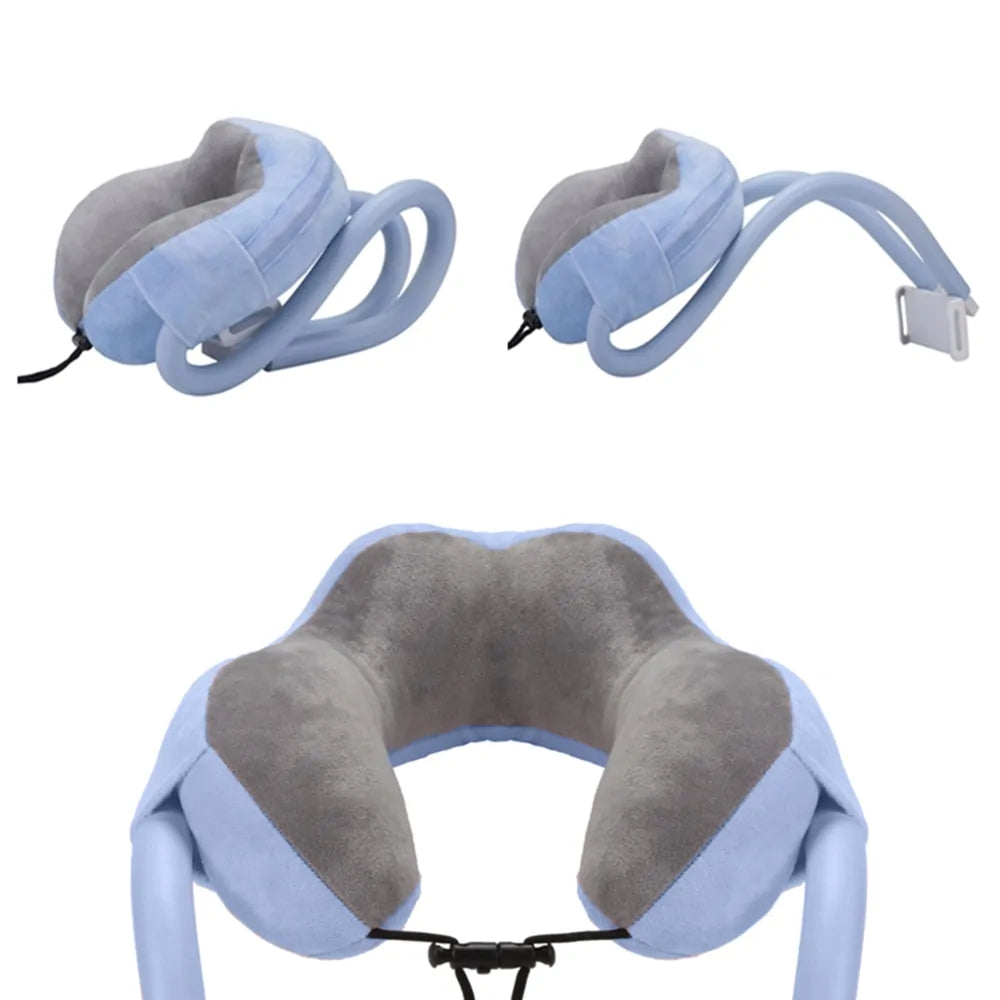 Soporte para almohada de cuello en forma de U
