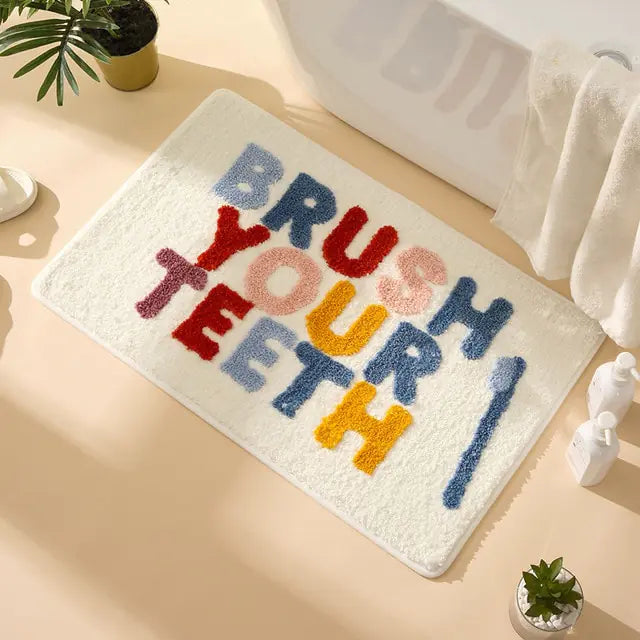 Soft Microfiber Non-Slip Bath Mat