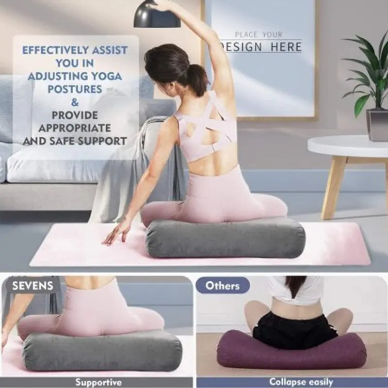 Almohada de refuerzo de yoga