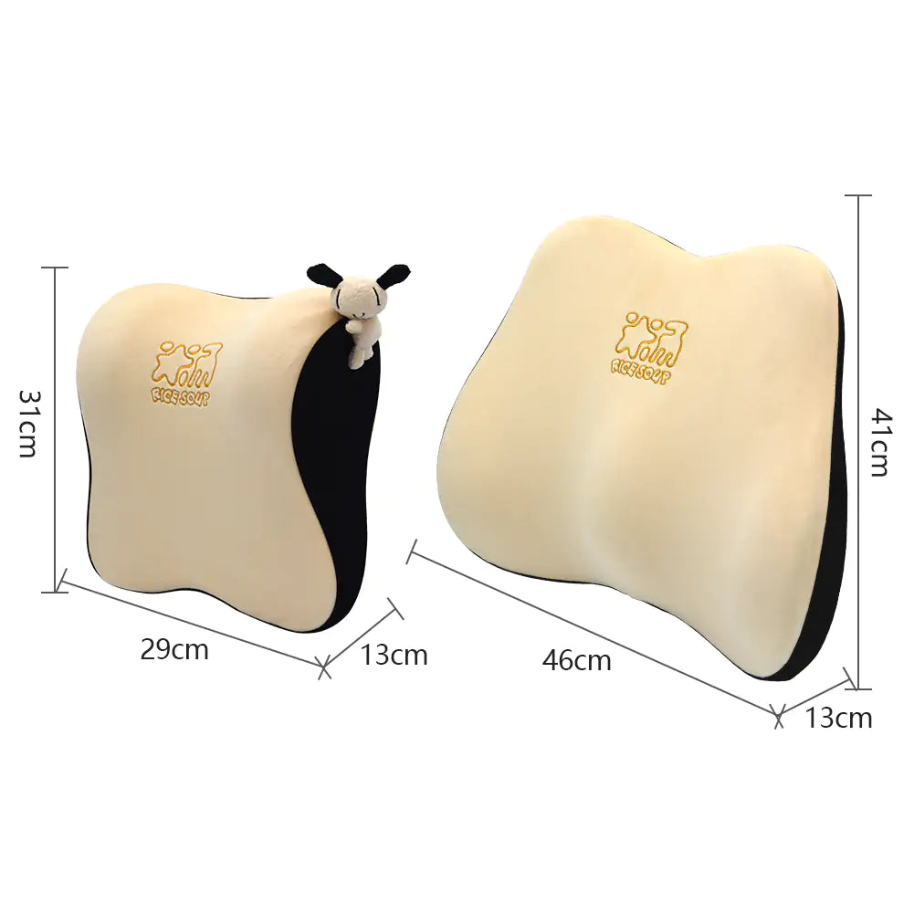 Almohada lumbar para asiento de coche