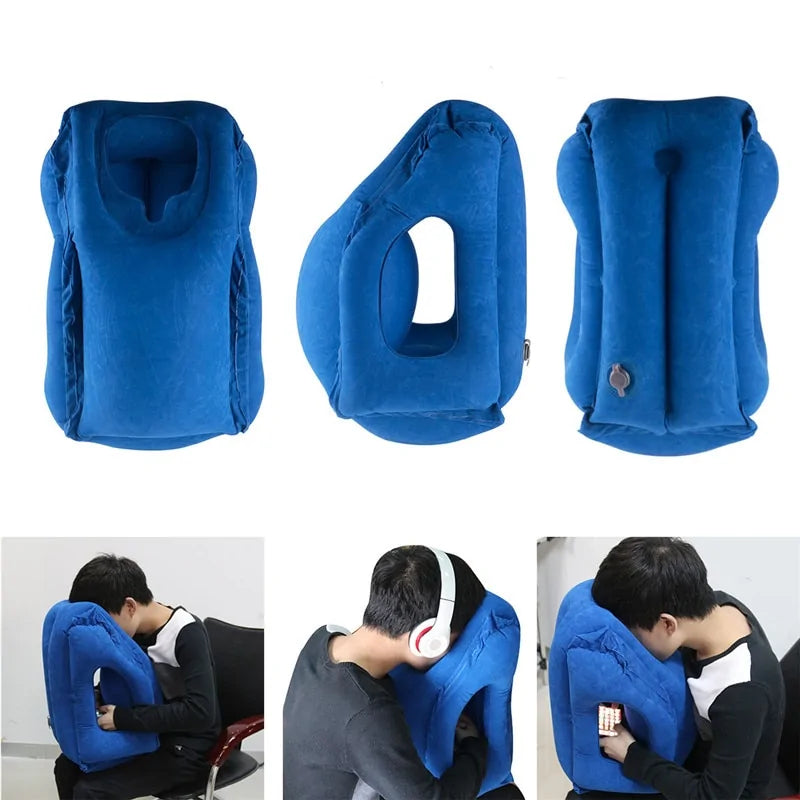 Almohada inflable de apoyo para la espalda