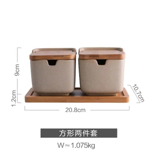 Caja de condimentos estilo japonés