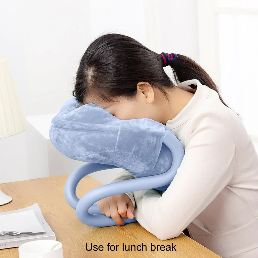 Soporte para almohada de cuello en forma de U