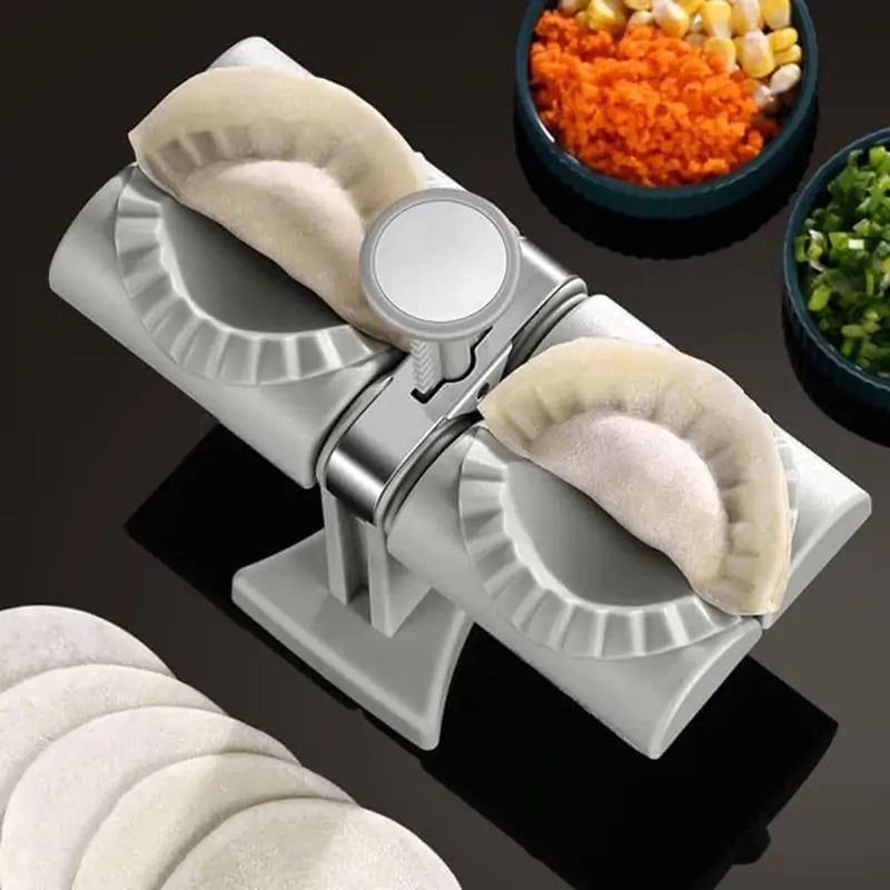 Molde automático para albóndigas de doble cabezal
