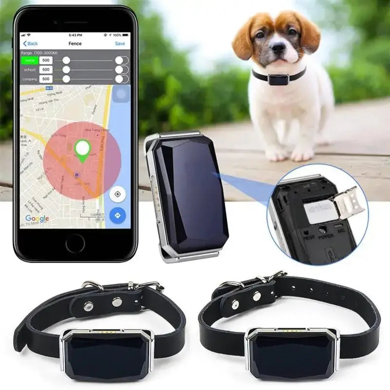 Smart Waterproof Pet Locator Collar