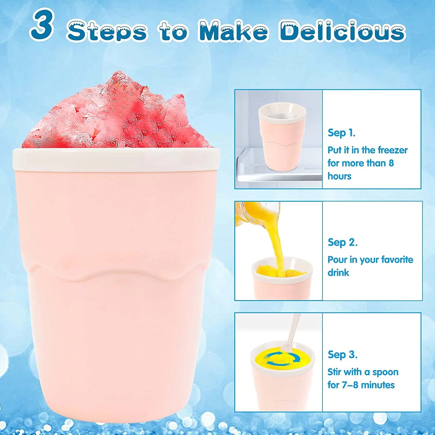Frosty Smoothie Maker: Congelación rápida
