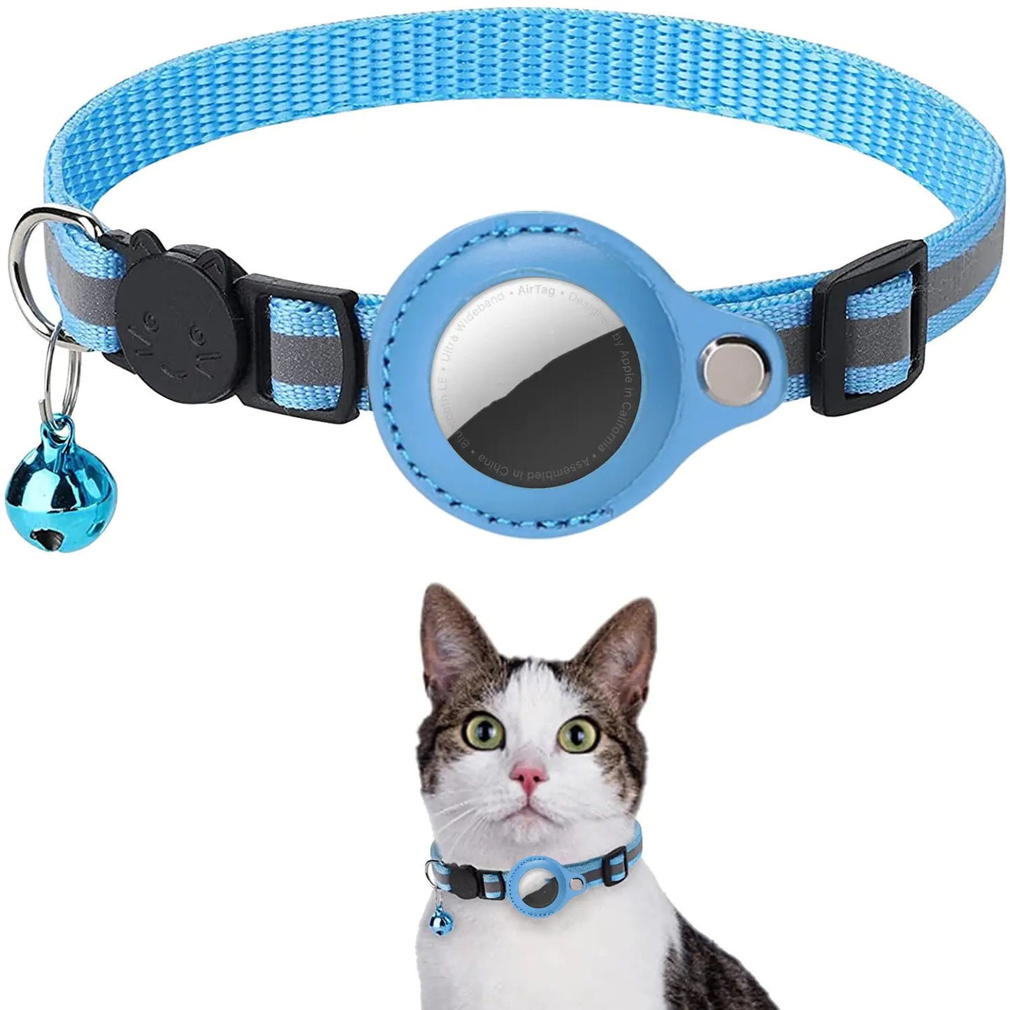 Collar ajustable para mascotas para Apple Airtag