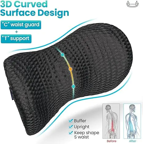 Almohada de soporte lumbar