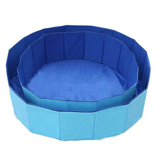 Piscina plegable para perros