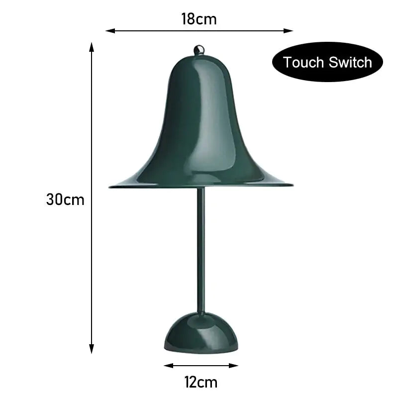 Lámpara de mesa recargable Classy Bell
