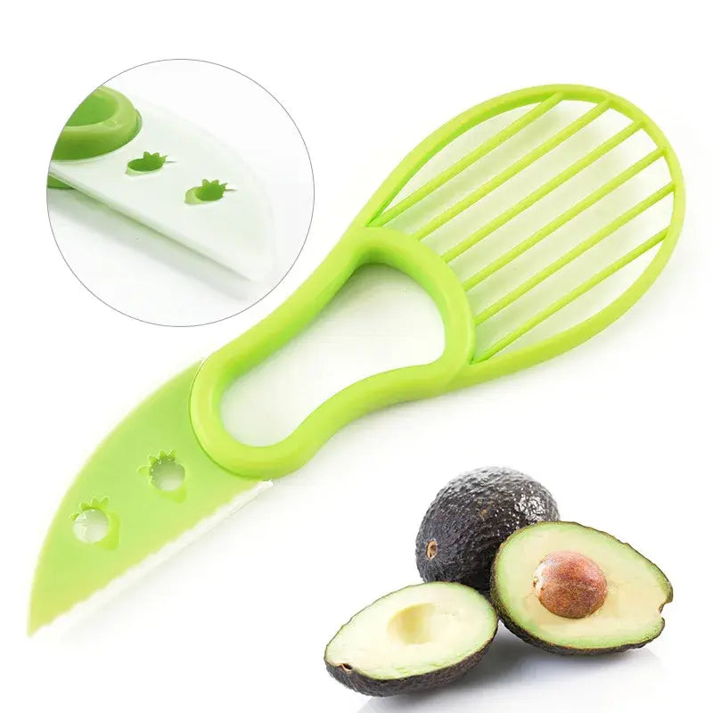 Cortadora de aguacate 3 en 1