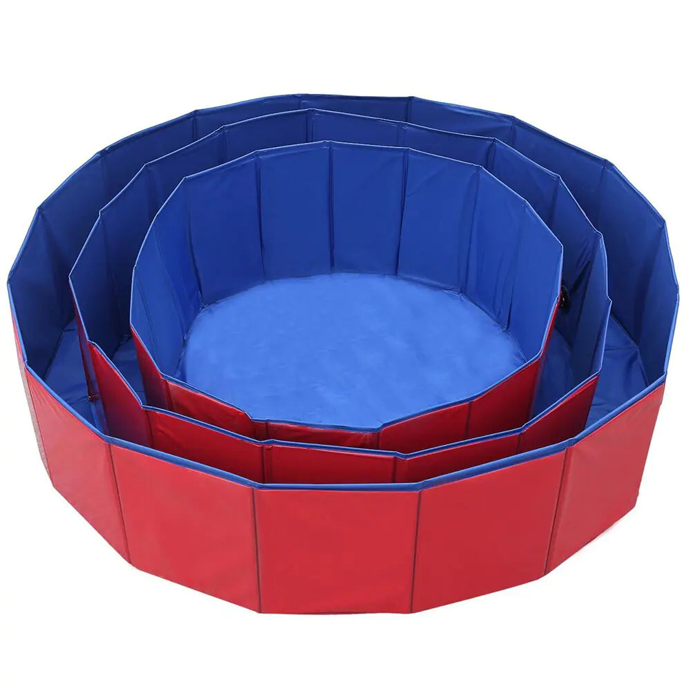 Piscina plegable para perros