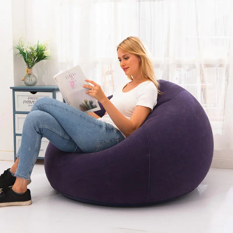 Sofá inflable perezoso