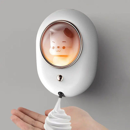Dispensadores automáticos de jabón en espuma para montaje en pared
