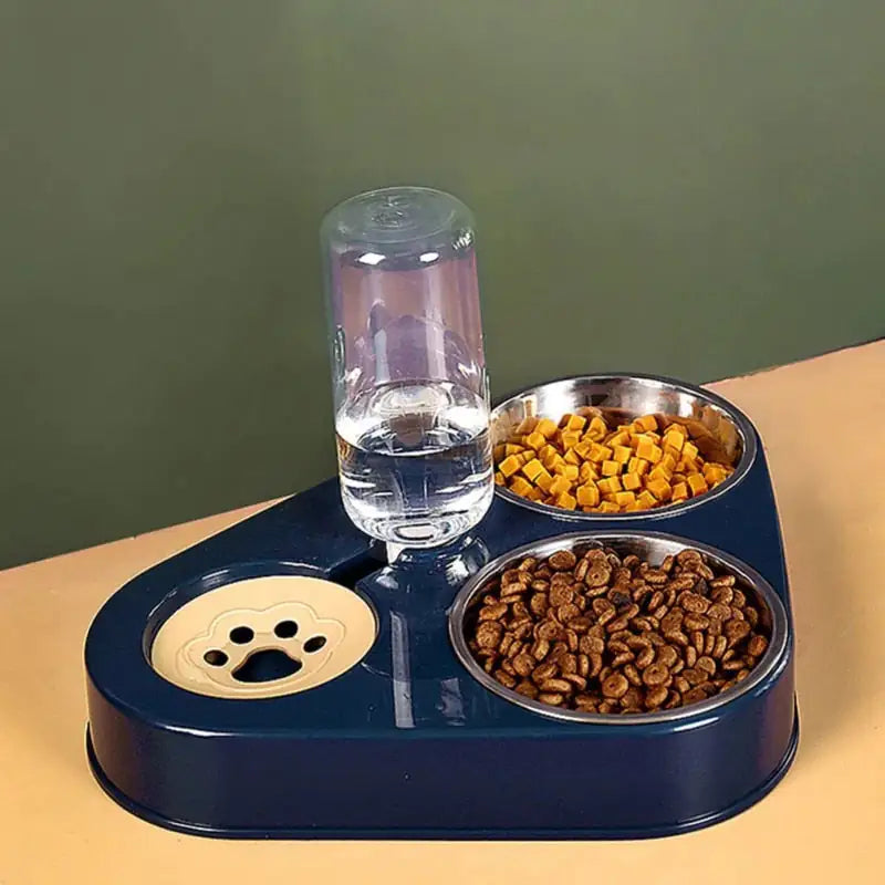 Dispensador de comida para gatos