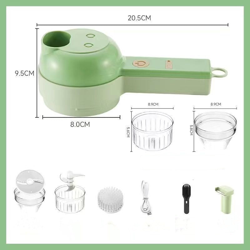 Multifunctional Electric Garlic Chopper Slicer