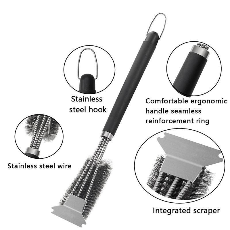 Stainless Steel BBQ Cleaning Brush