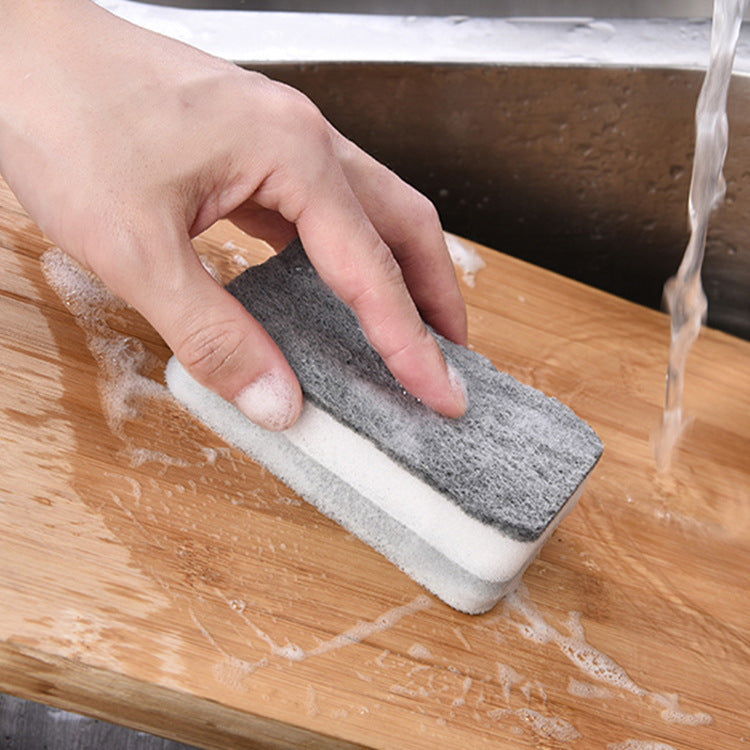 Double-Sided Kitchen Sponge Block