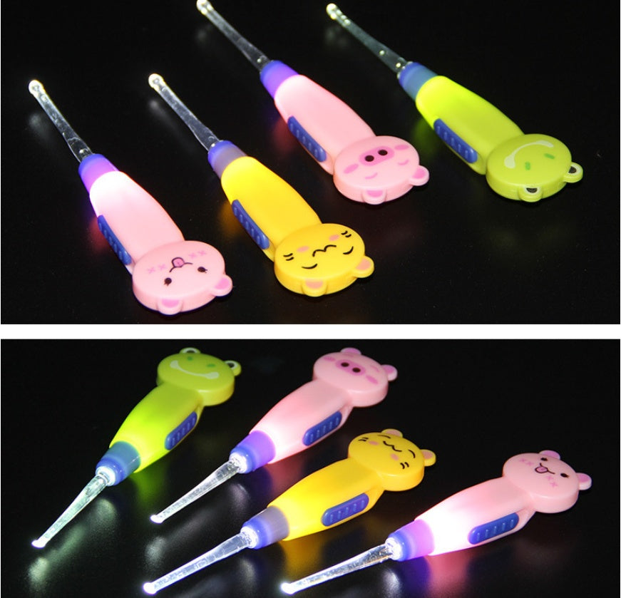 LED Ear Cleaner Earwax Spoon