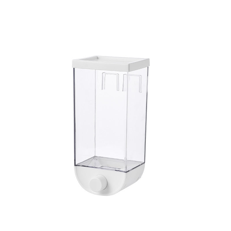 Wall-Mounted Cereal Dispenser Food Storage