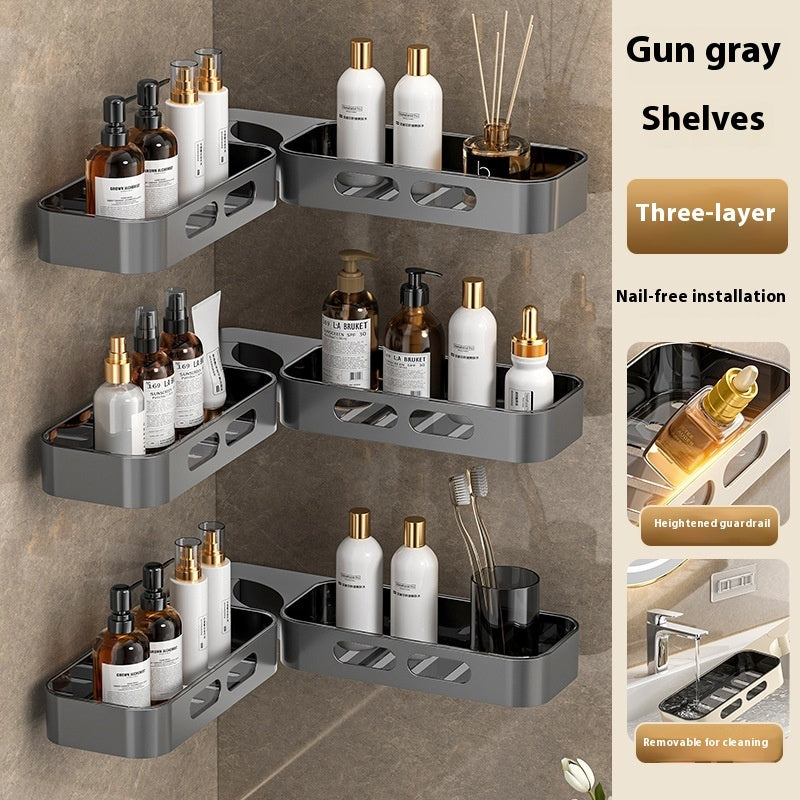 Thickened Bathroom Rack Punch-free