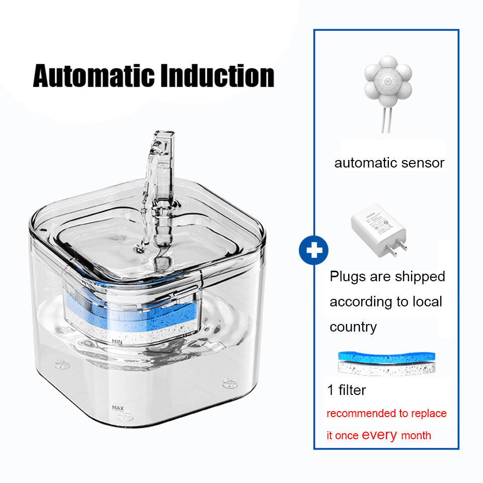 Dispensador automático de agua para gatos