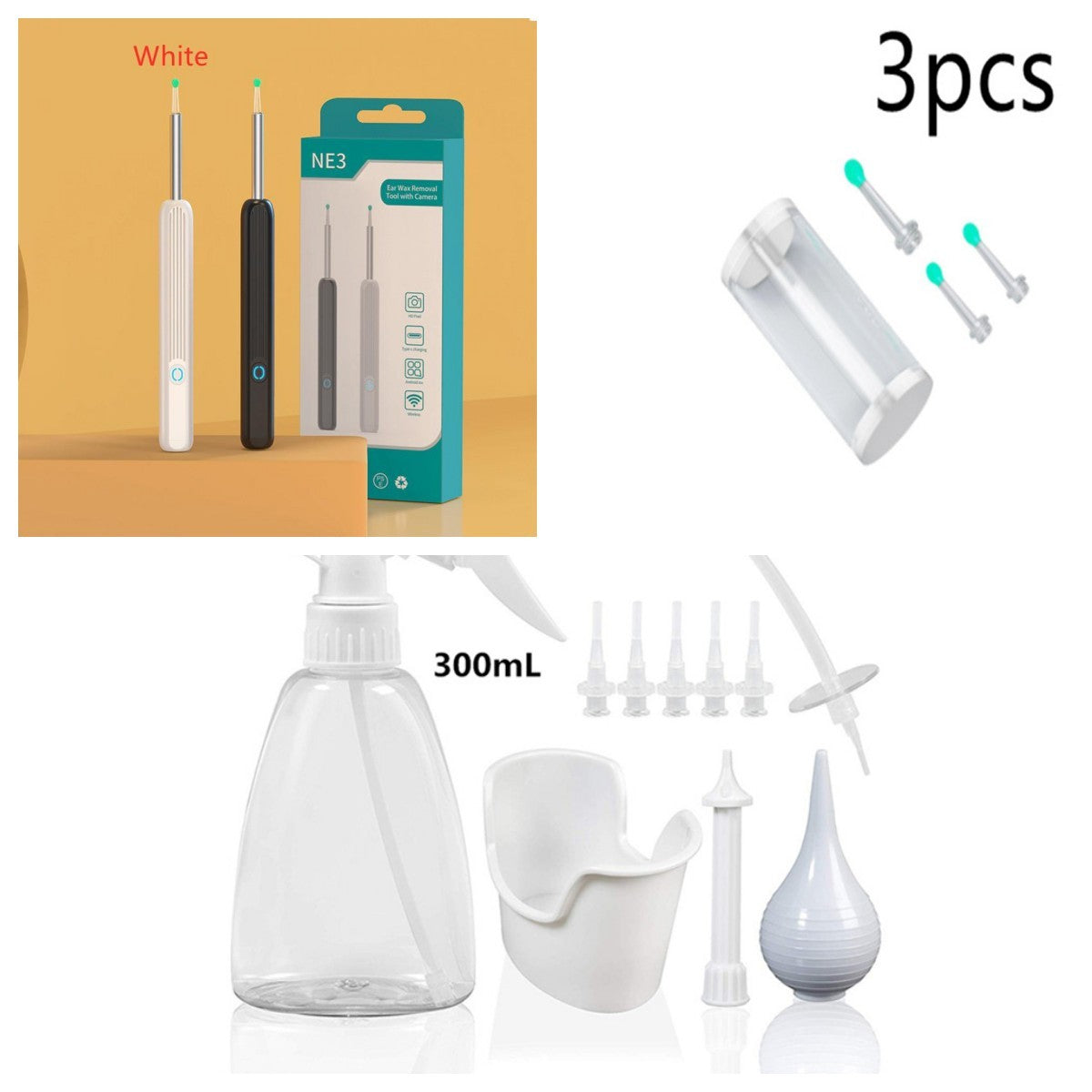 Wireless Ear Endoscope Wax Removal Kit