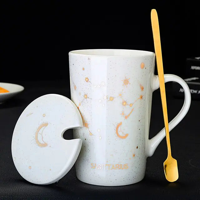 12 Zodiac Constellation Mug Set