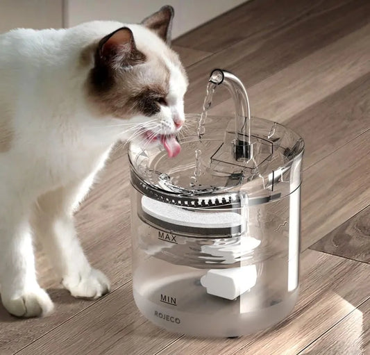 Automatic Cat Water Fountain with Sensor