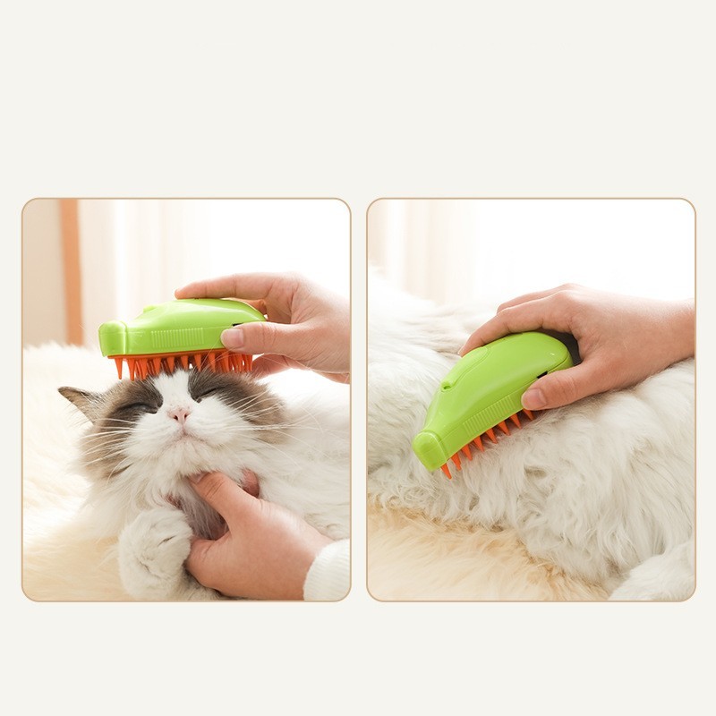 Steamy Pet Grooming Comb