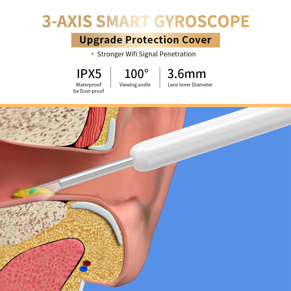 Wireless Ear Endoscope Wax Removal Kit