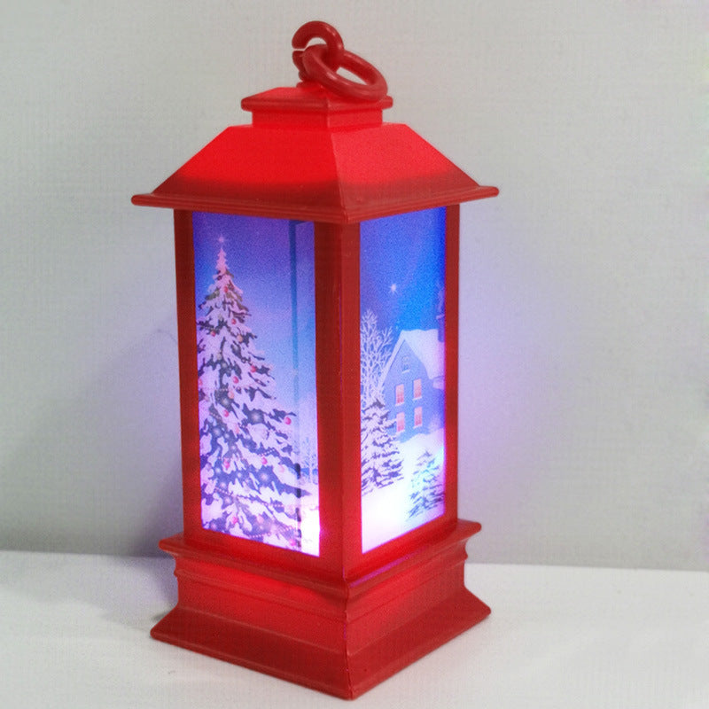 Christmas Santa Claus Snowman Light