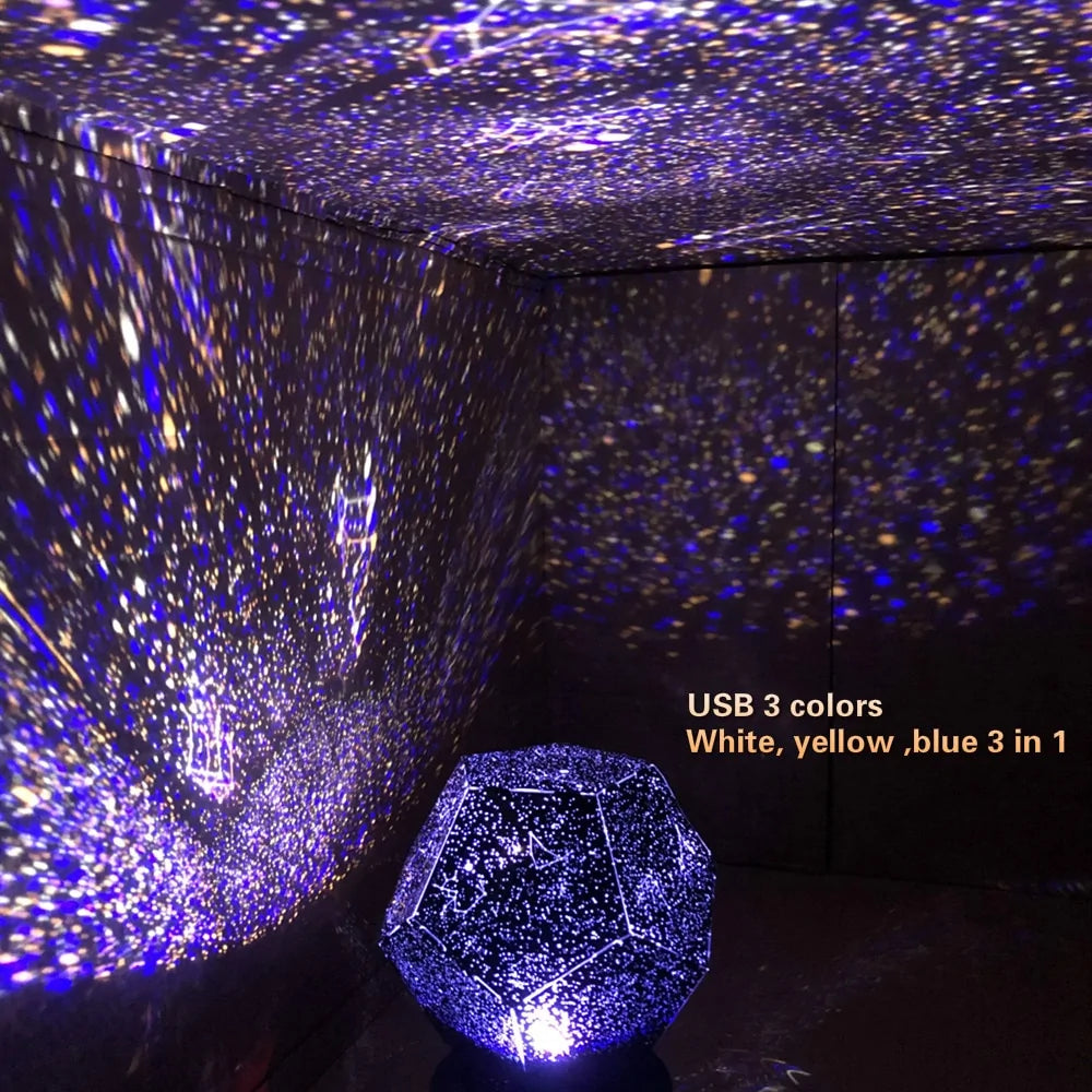 Star Projector Table Lamp