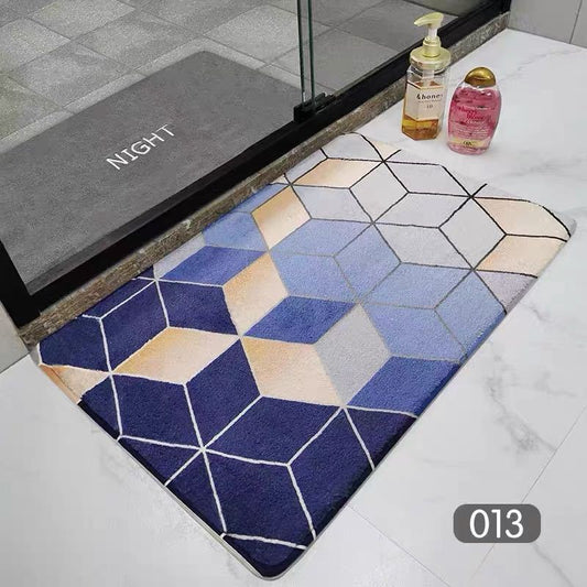 Absorbent  Non-slip bathroom Mat