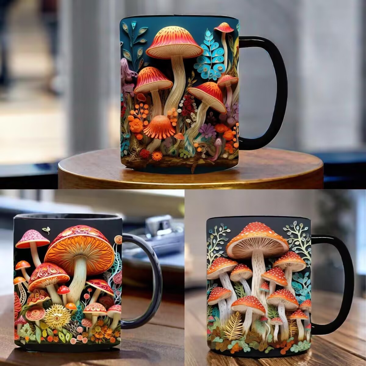 Magic Mushroom Personality Mugs