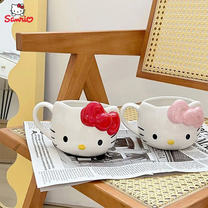 Tazas de café de cerámica con personaje Cutie