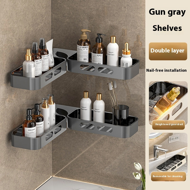 Thickened Bathroom Rack Punch-free